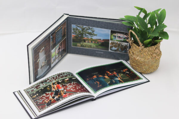Landscape Photobooks With Backgrounds and Borders
